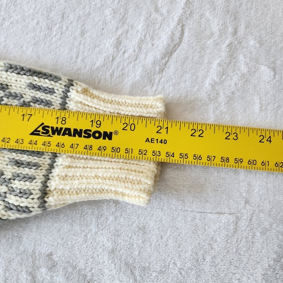 Vintage Impromptu Sweater Mens Medium Chunky Knit Patterned Christmas Grandpa - Picture 11 of 13